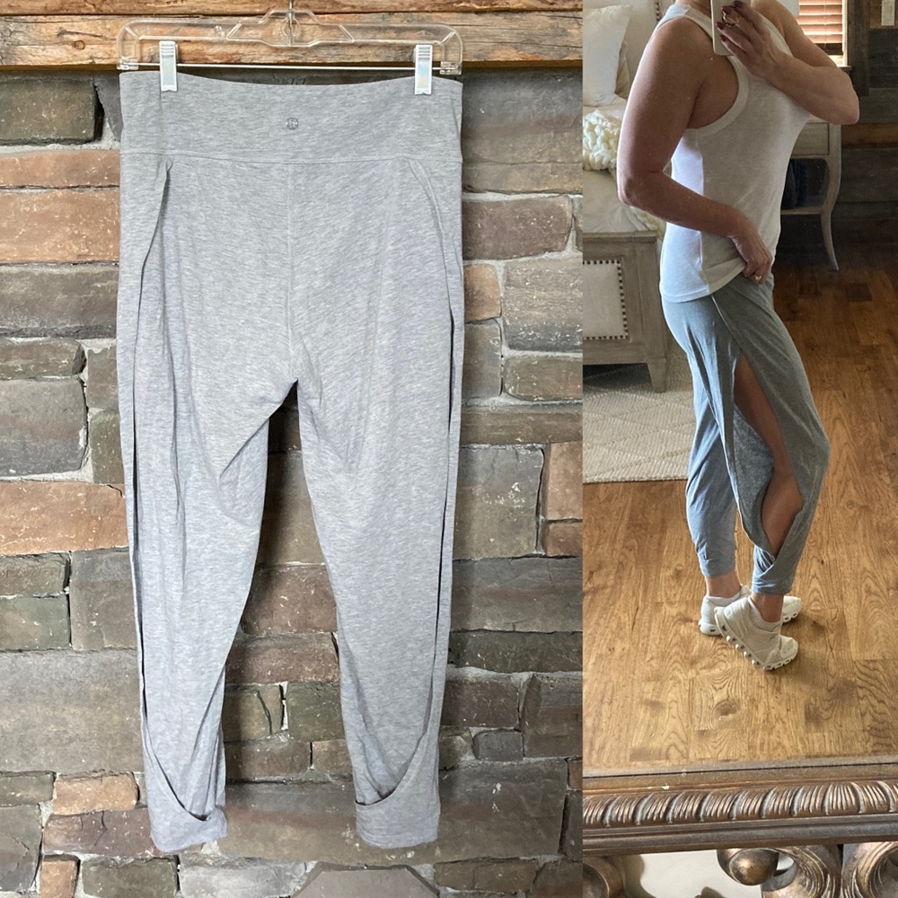 Rare Retired Vintage Lululemon Superb Pant Heathered Gray Genie Pant